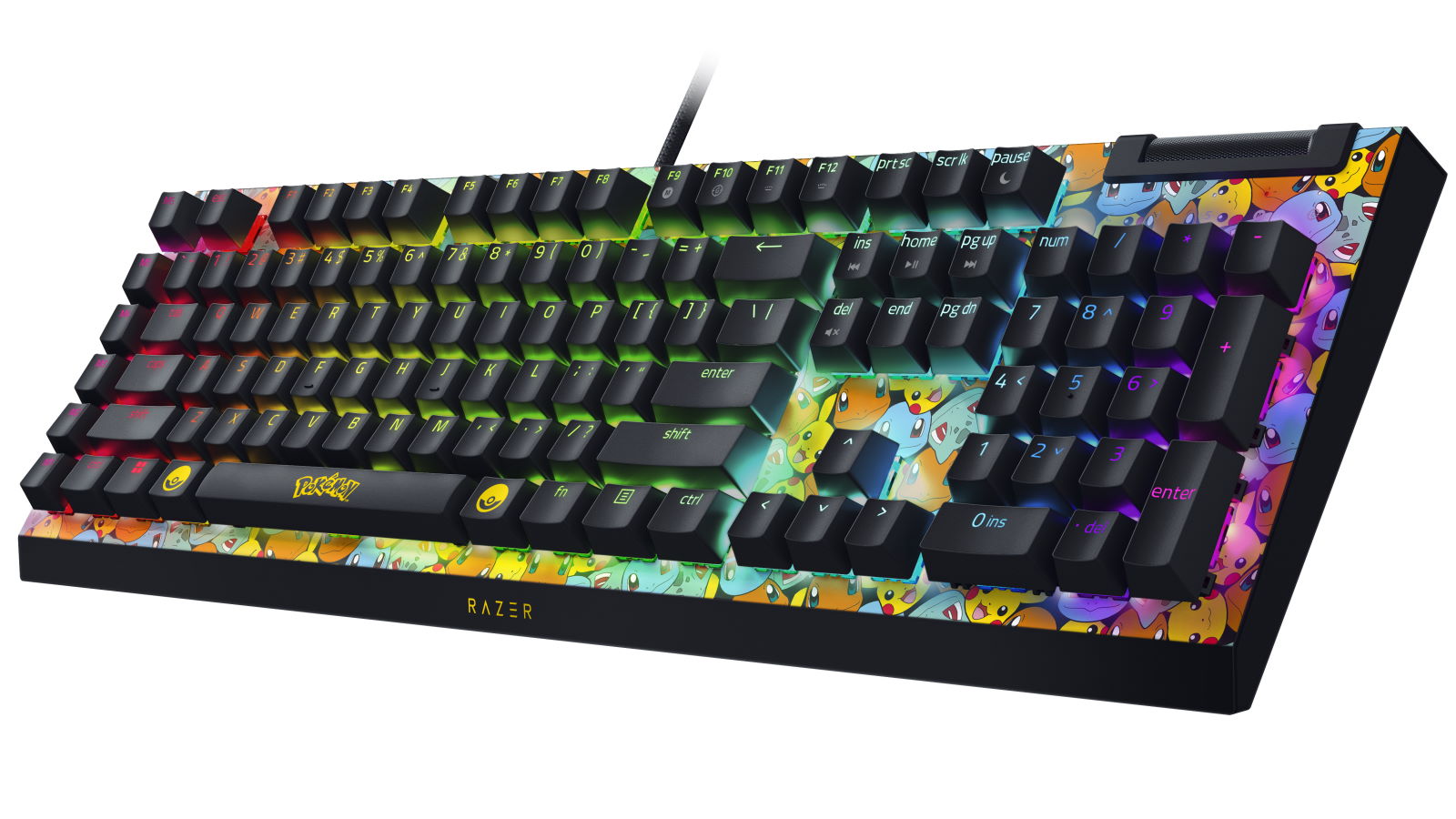 Razer BlackWidow V4 X Pokemon Edition Mechanical Keyboard
