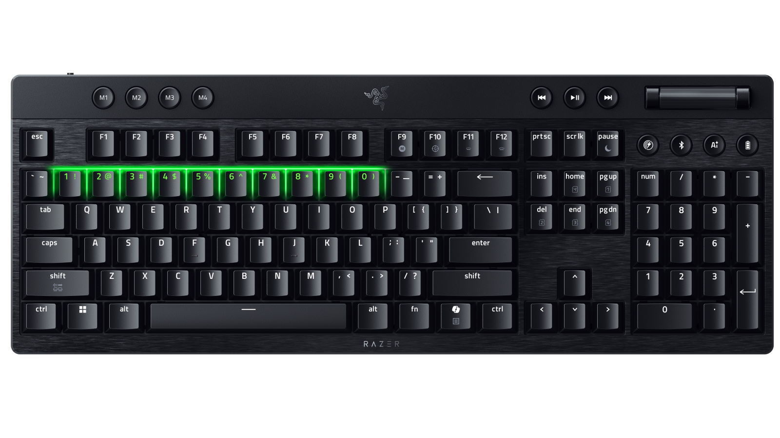 Razer BlackWidow V4 Wireless Low-Profile Mechanical Gaming