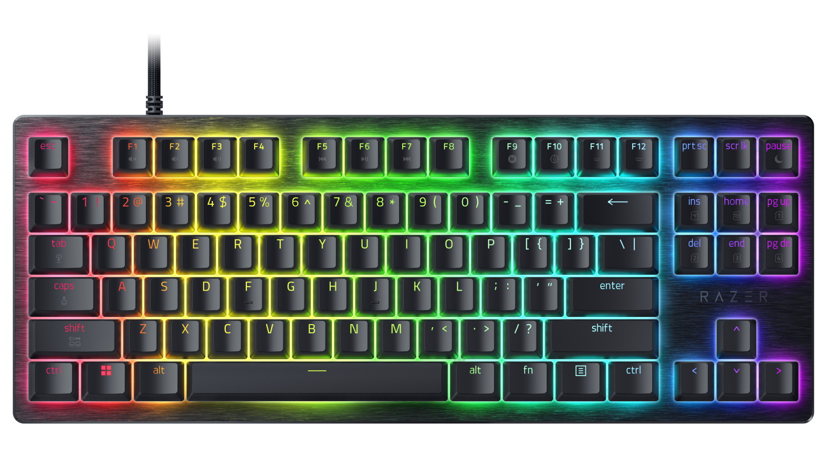 Razer Huntsman V3 Hall Effect Magnetic Tenkeyless 8KHz Esports Keyboard - Black