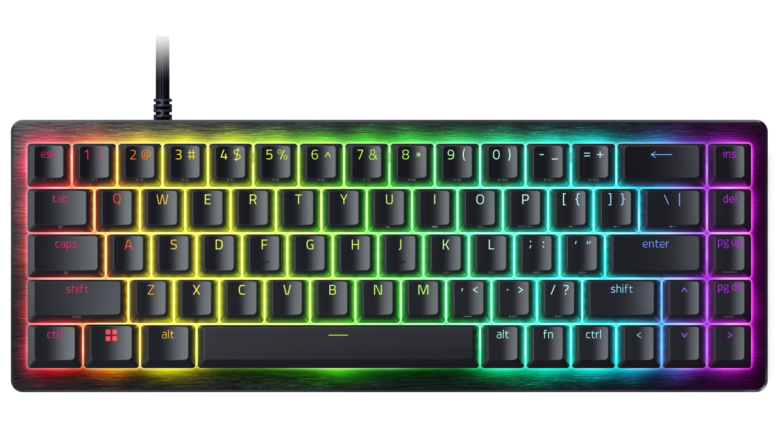 Razer Huntsman V3 Hall Effect Magnetic Mini 65% 8KHz Esports Keyboard - Black