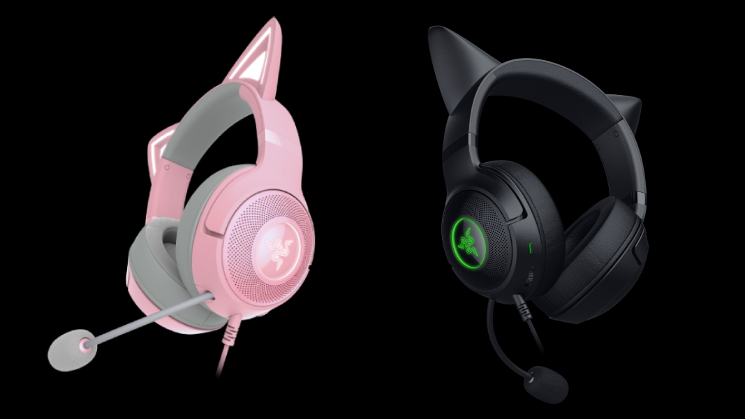 Razer Kraken Kitty V2 Quartz Edition USB Gaming Headset with RGB