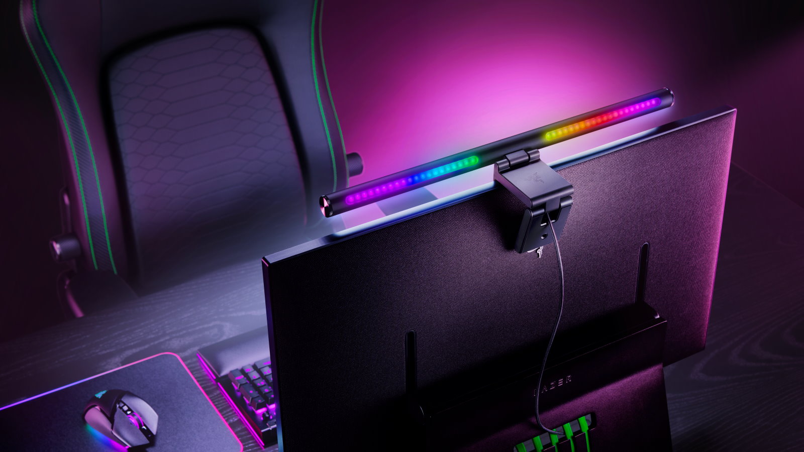 Razer Aether Monitor Light Bar | Harvey Norman
