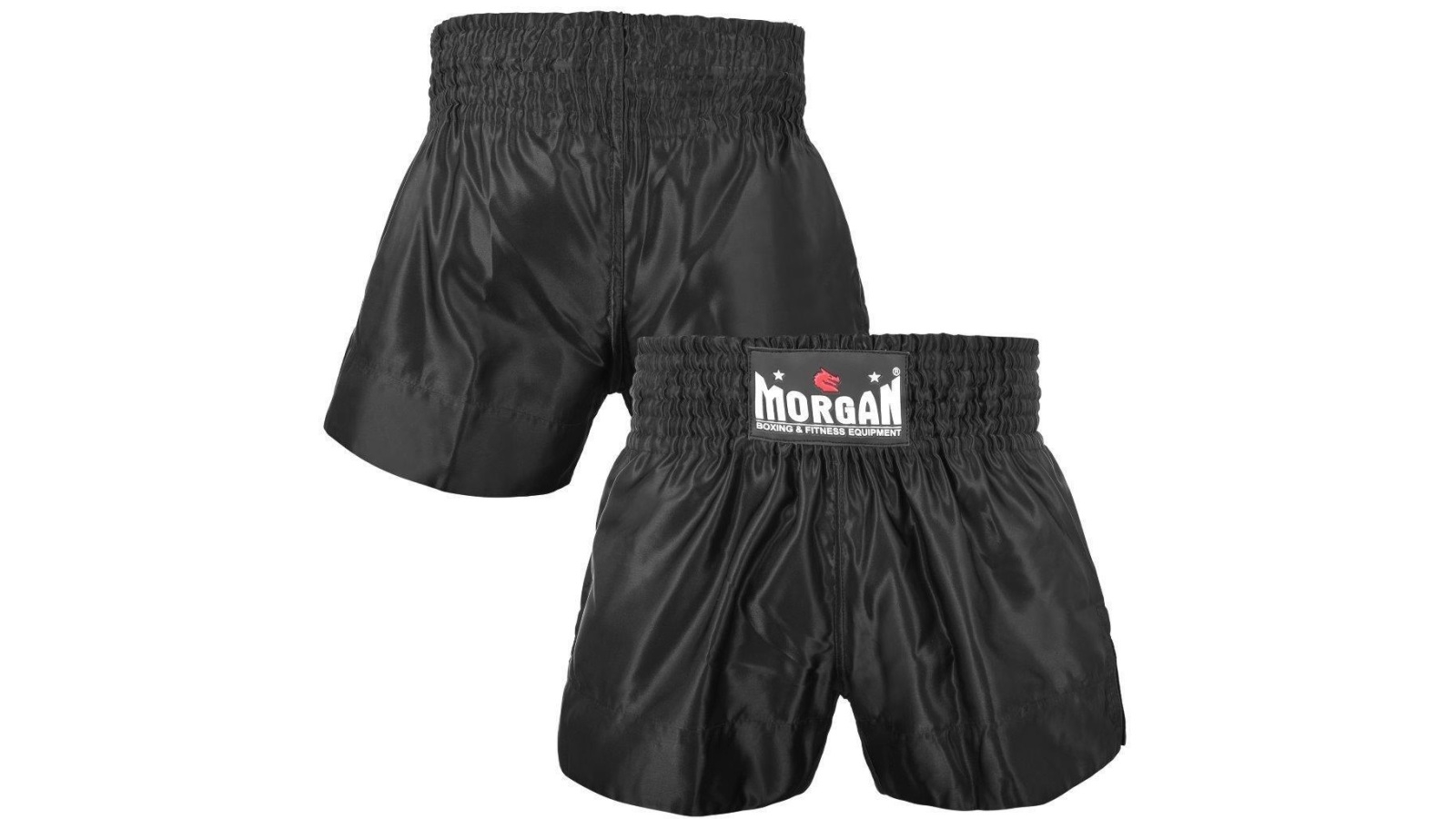Morgan Sports Black Muay Thai Shorts