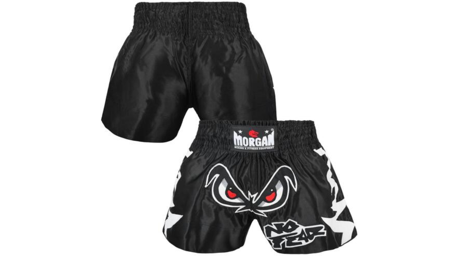 Morgan Sports Morgan Fearless Muay Thai Shorts - Black