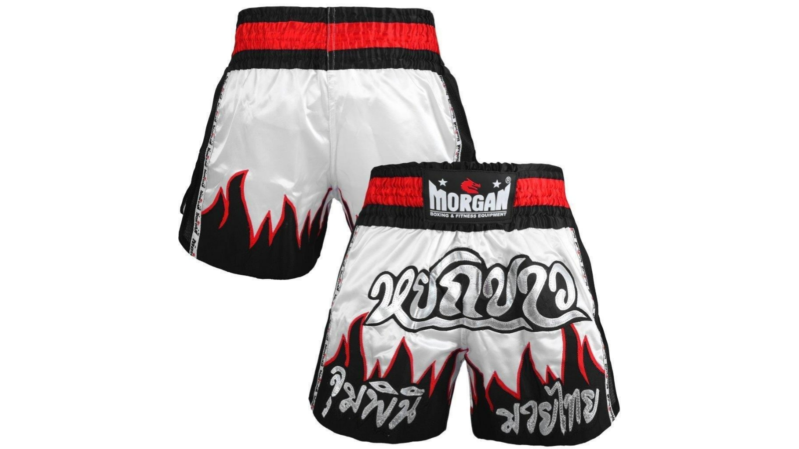 Morgan Sports Morgan V2 Flame Muay Thai Shorts - Large