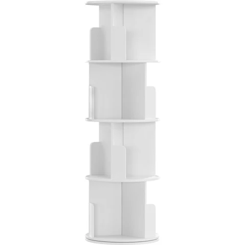 Artiss EDIE 4-Tiers White Bookshelf