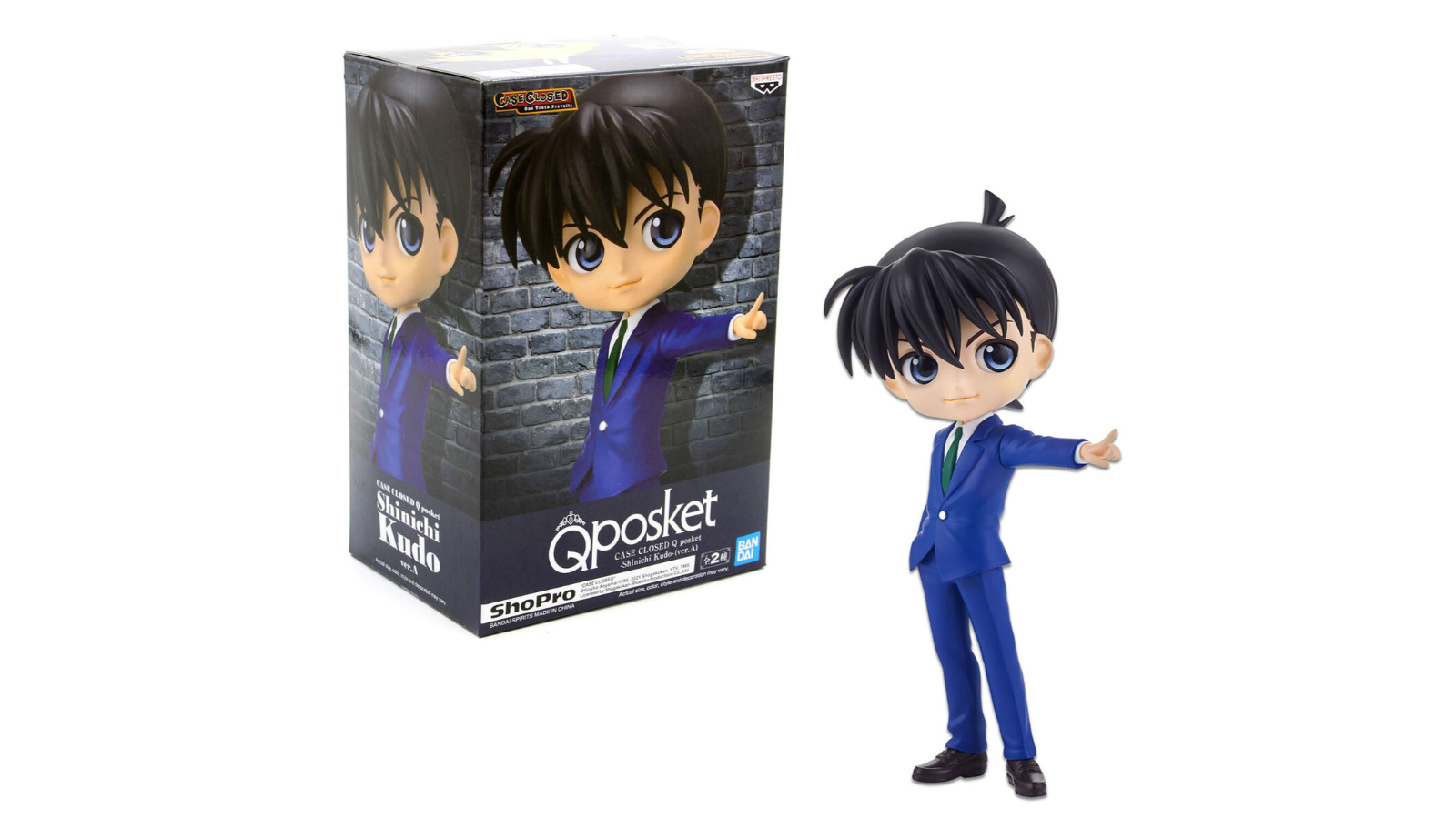 Banpresto Detective Conan Q Posket Shinichi Kudo Toy