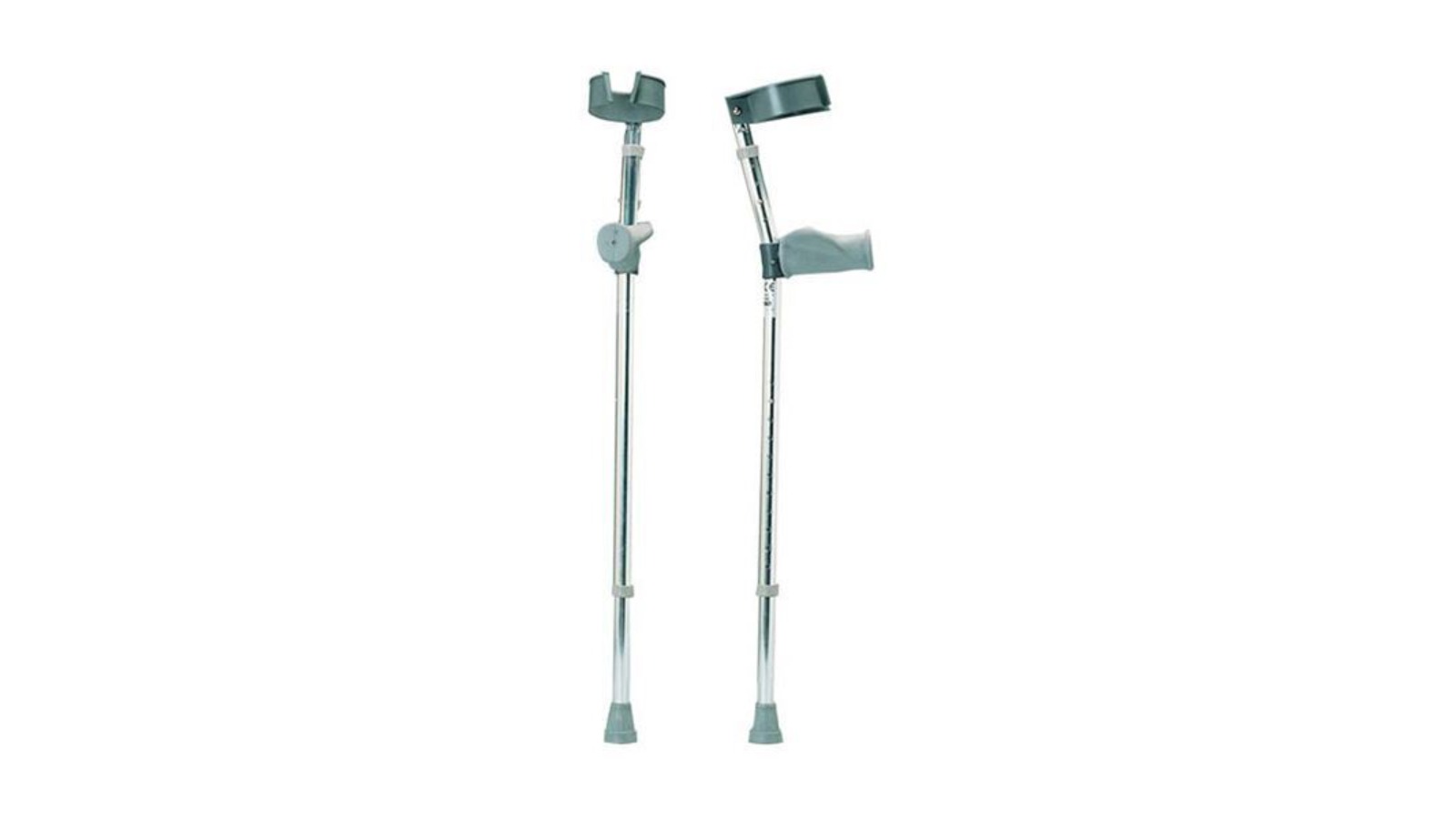Days Premium Ergonomic Adjustable Forearm Elbow Crutch - Medium