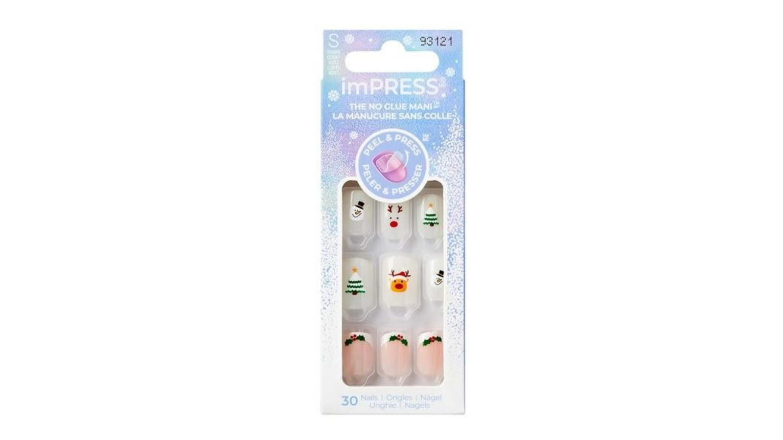 ImPress Holiday Playlist Kiss Christmas Nail