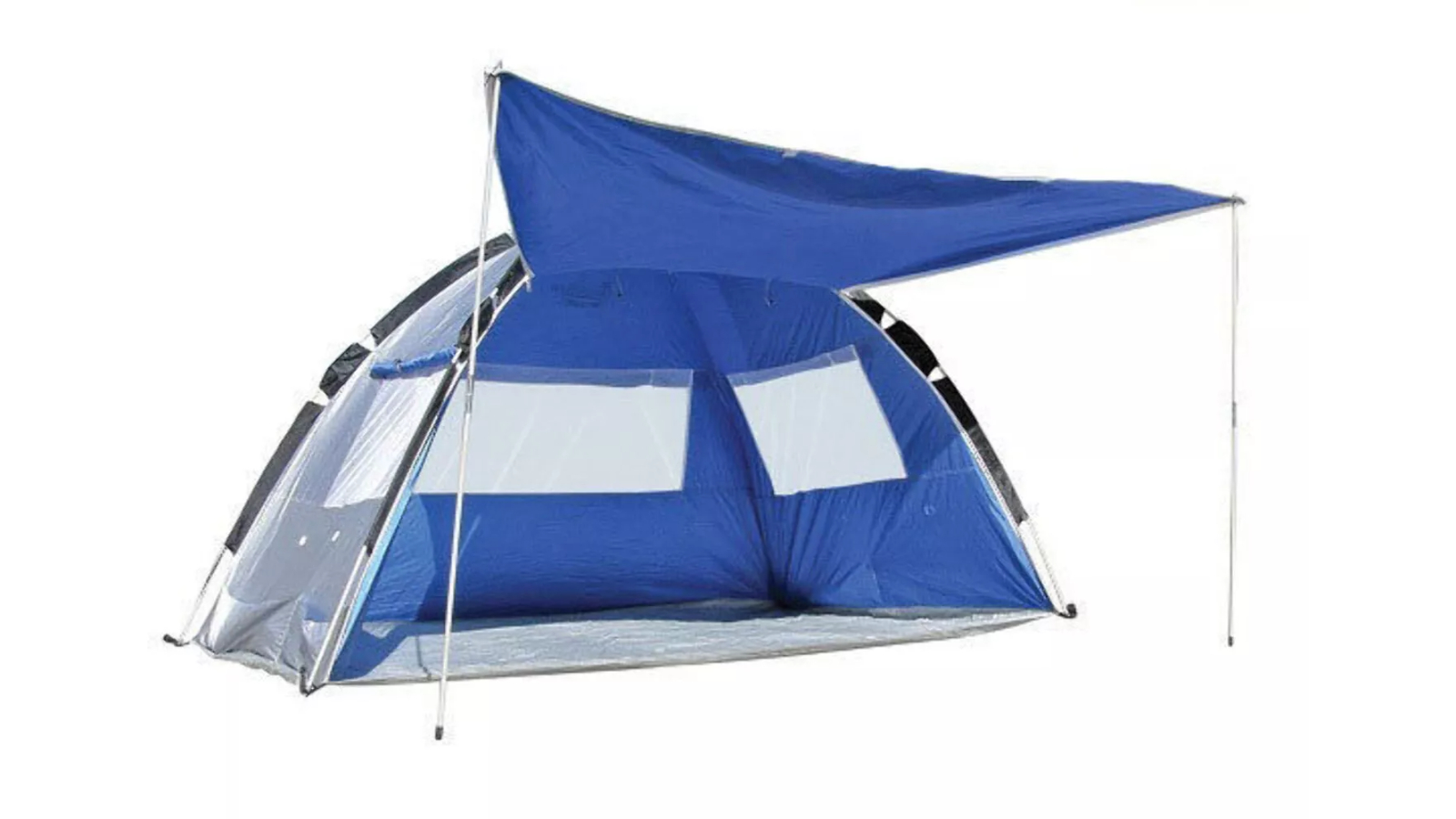 Land and Sea Sports Australia Deluxe Beach Pop-Up Zip Front Tent Set