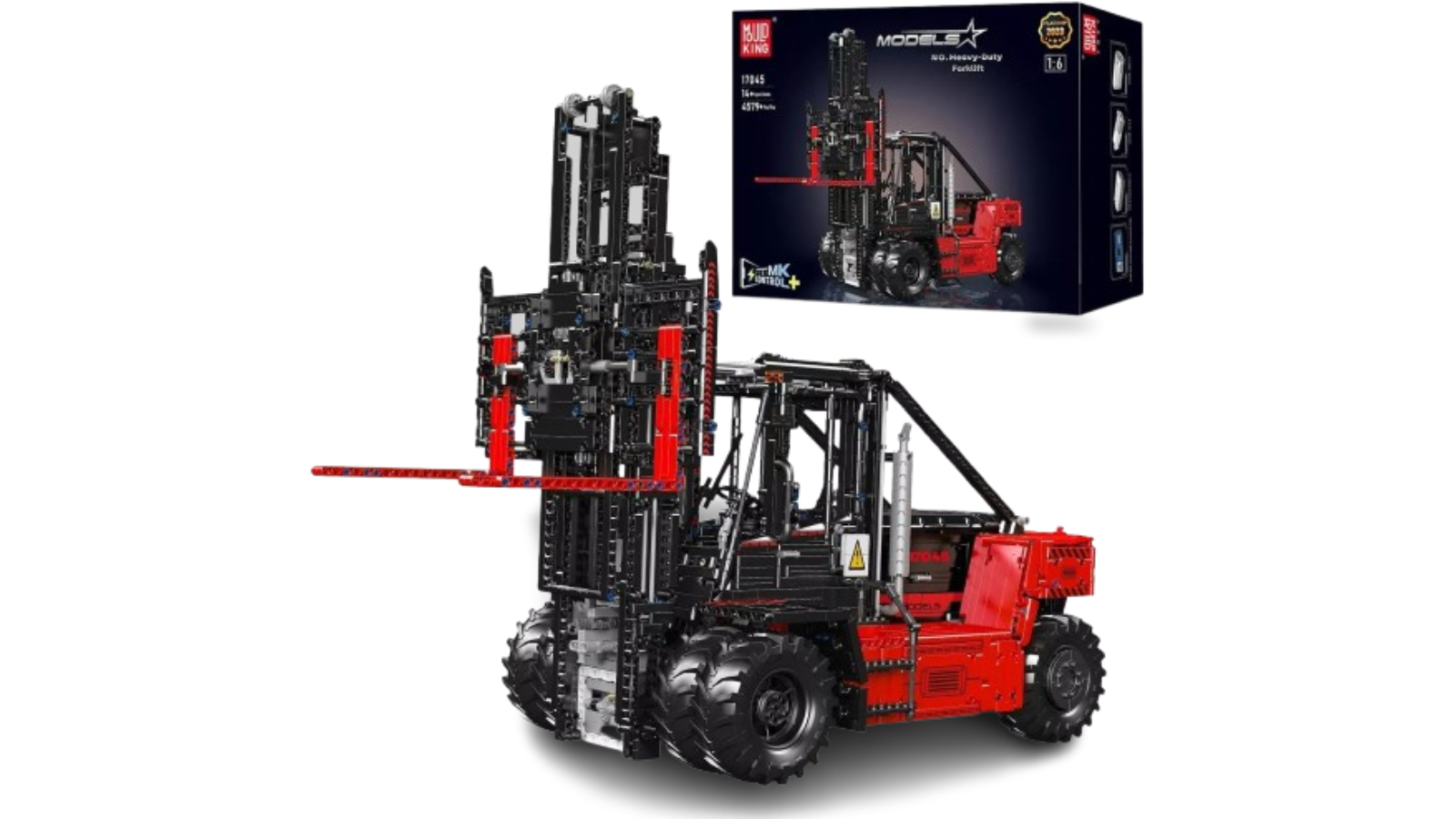 Mould King 4579 Piece 1:6 Scale Heavy Duty Forklift Building Blocks Kit