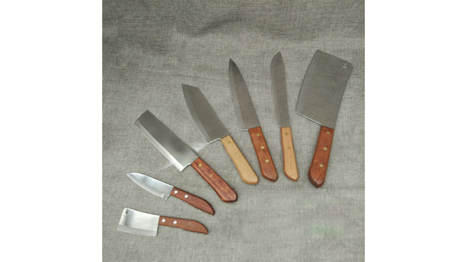 Stainless Steel Chef Knives Set 7 Piece Harvey Norman