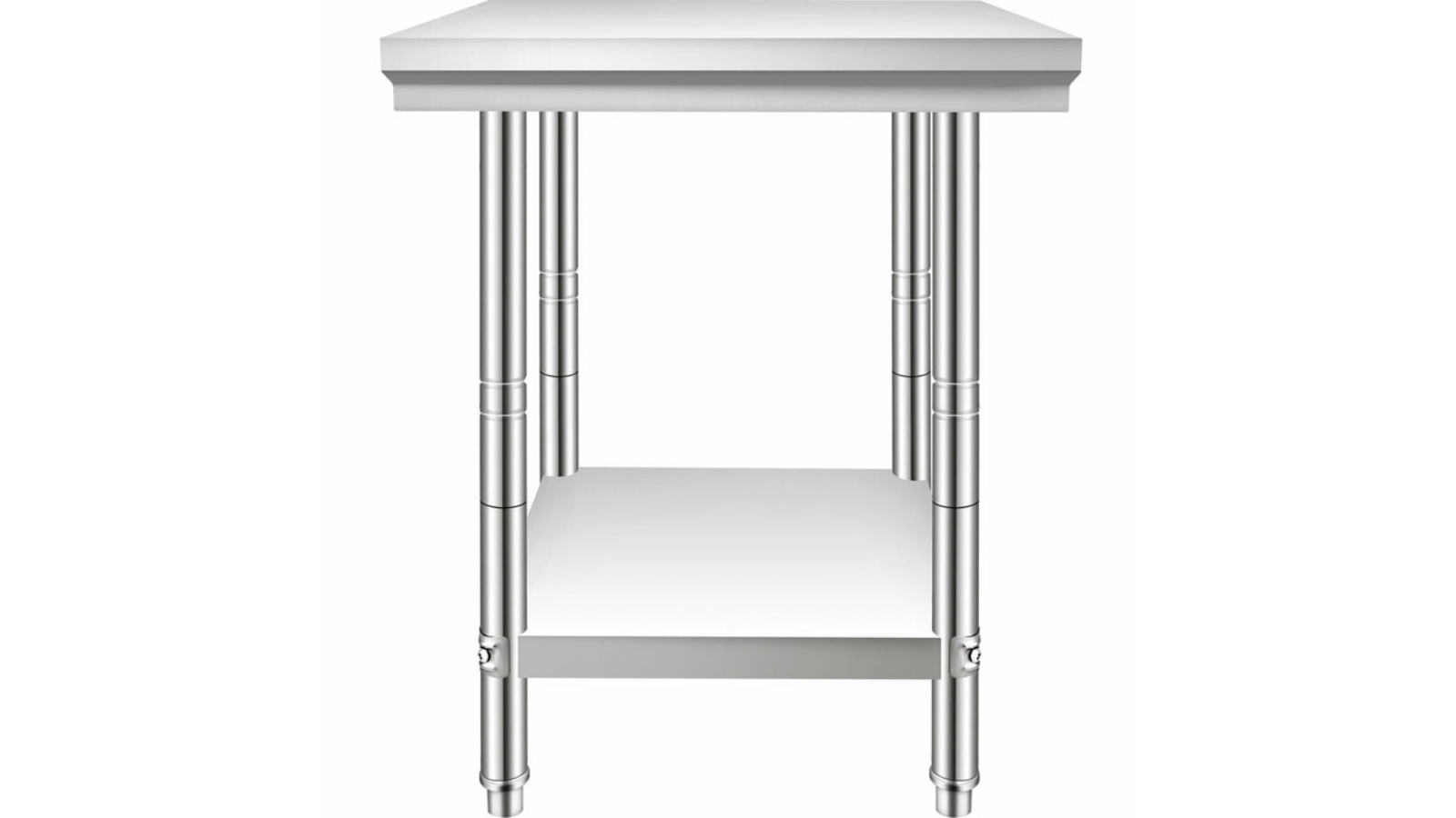 Stainless Steel Kitchen Table 610x610mm Harvey Norman