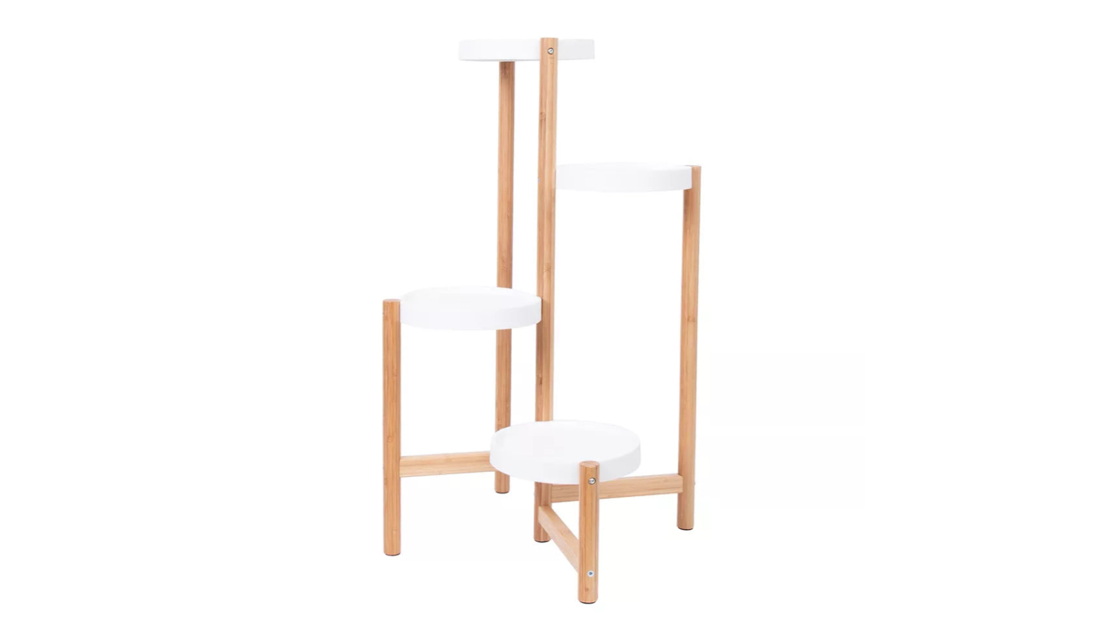 Pretty & Practical 4-Tier Plant Stand Corner Flower Pot Holder
