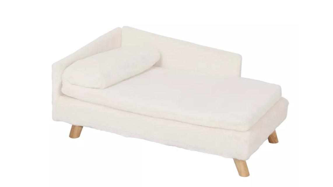 Pretty & Practical Pet Luxurious Rectangular Sofa Bed with Anti-Skid Base - 20kg