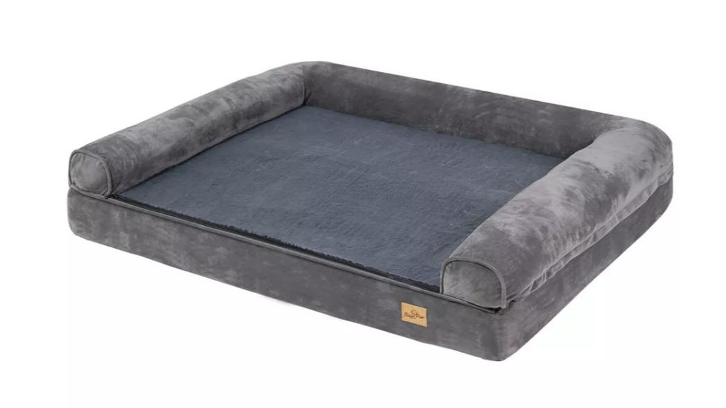 P and P Dog Orthopedic Bed with Bolster Comfort Mattress