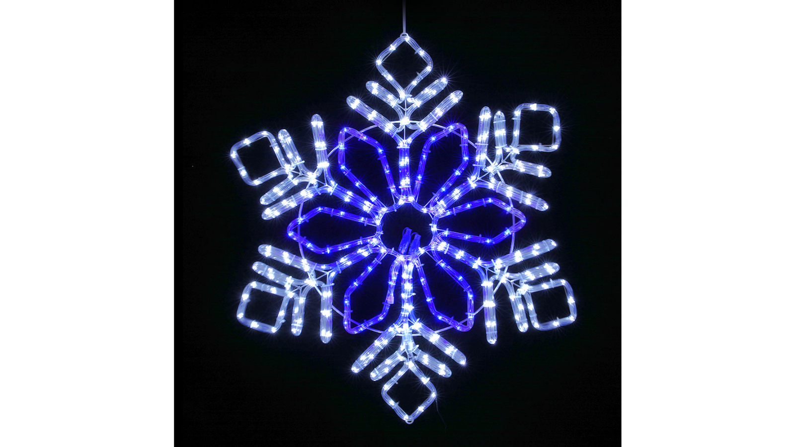 Jingle Jollys 82cm LED Christmas Snow Light Outdoor Decoration - Multicoloured