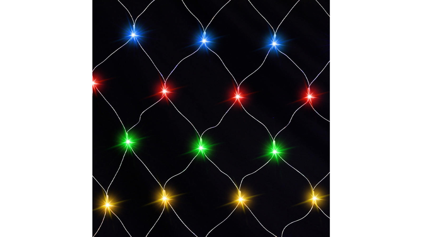 Jingle Jollys 600 LED Christmas Lights Net String - 5 x 3metre