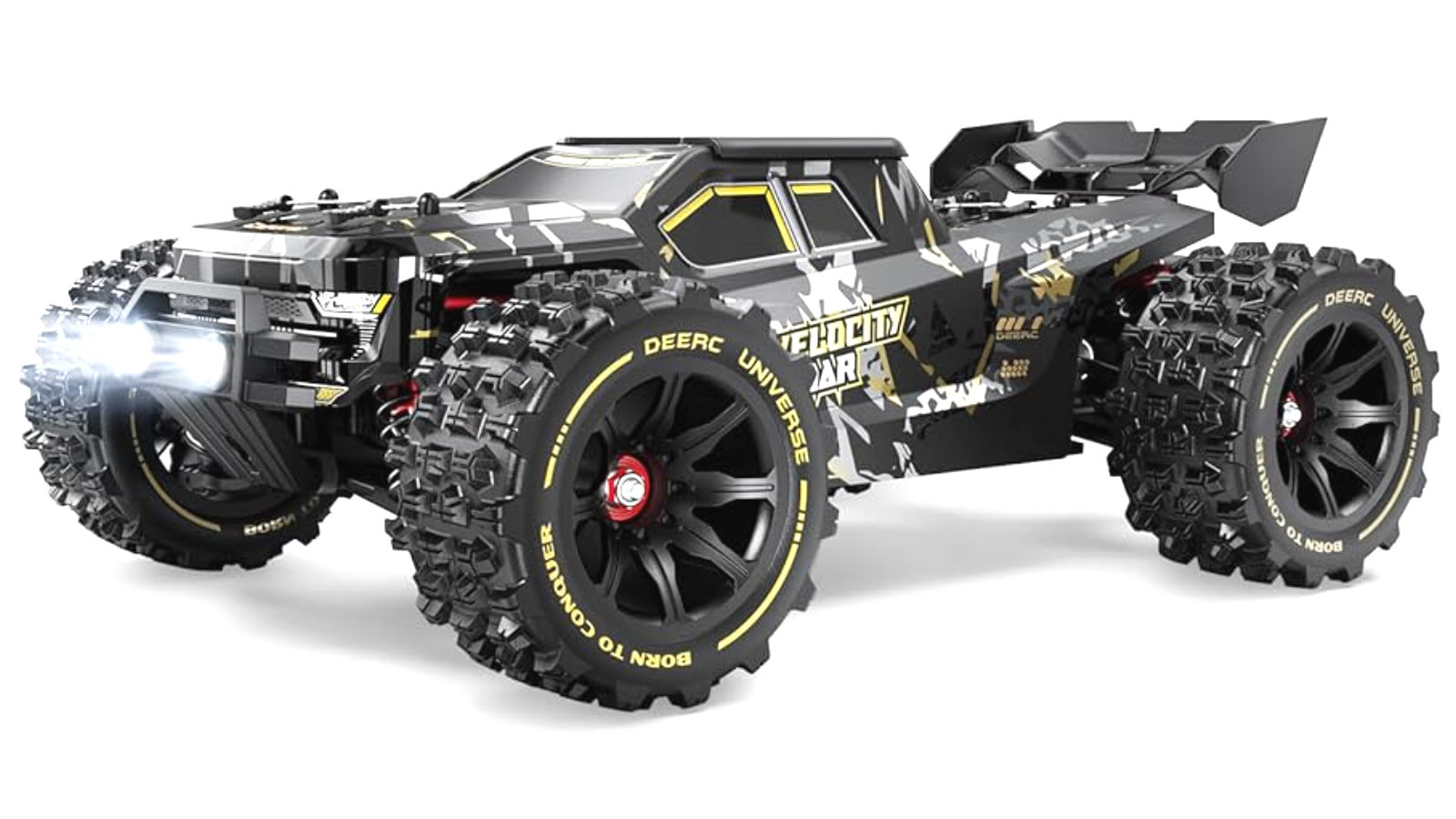 Deerc 1:14 Fast Brushless RC Car High Speed Remote Control Car Offroad Truck