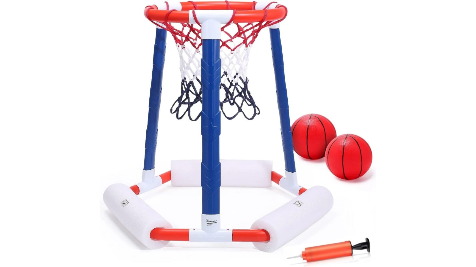 EagleStone Pool Basketball Hoop Floating Inflatable Swimming Pool Outdoor Play Toys