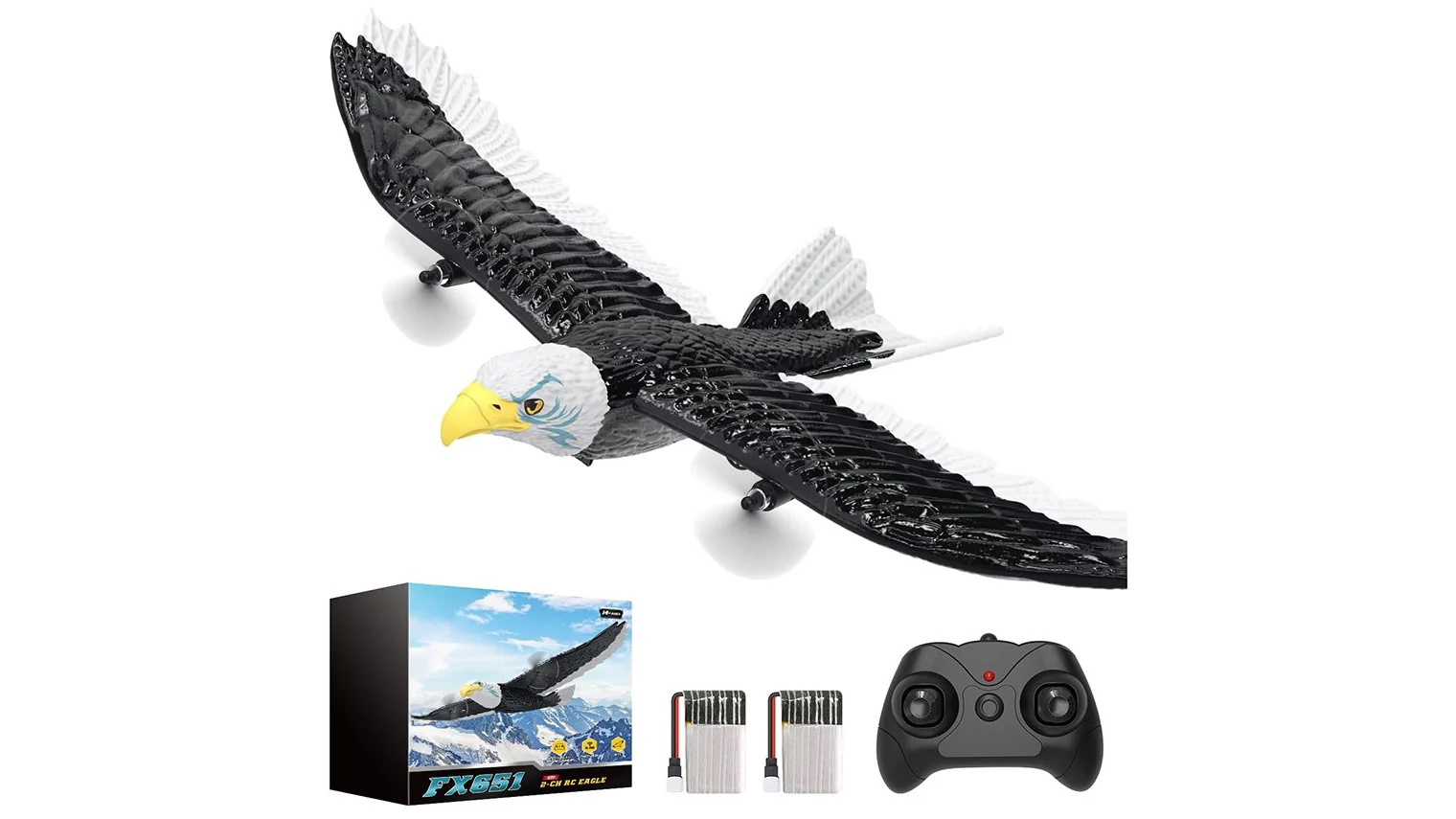 DEERC 2.4GHz RC Plane Remote Control Eagle Plane