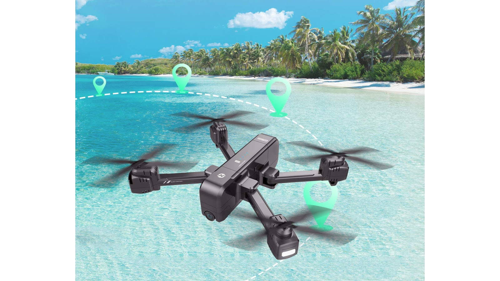 Holy Stone HS270 GPS 2.7K Foldable Drone Harvey Norman