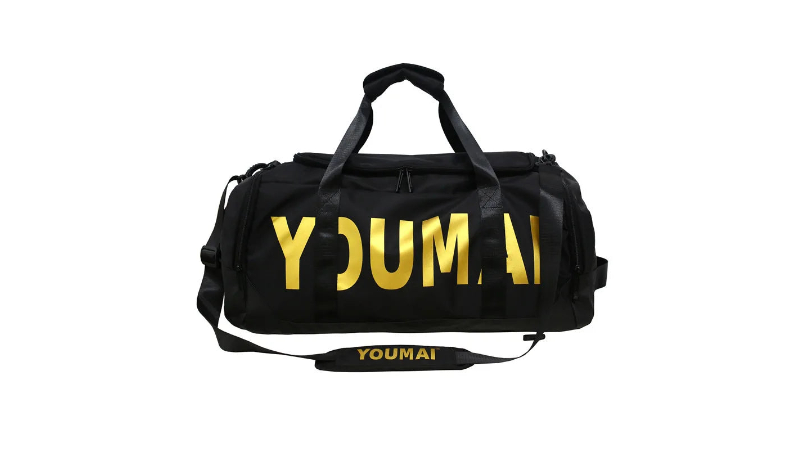 NNEOBA Waterproof Wet/Dry Separation Duffel Backpack - Black