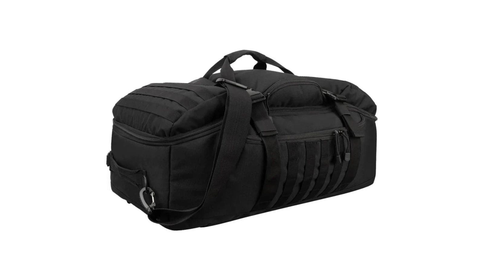 NNEOBA 3-in-1 Travel Convertible Duffel Bag - Black