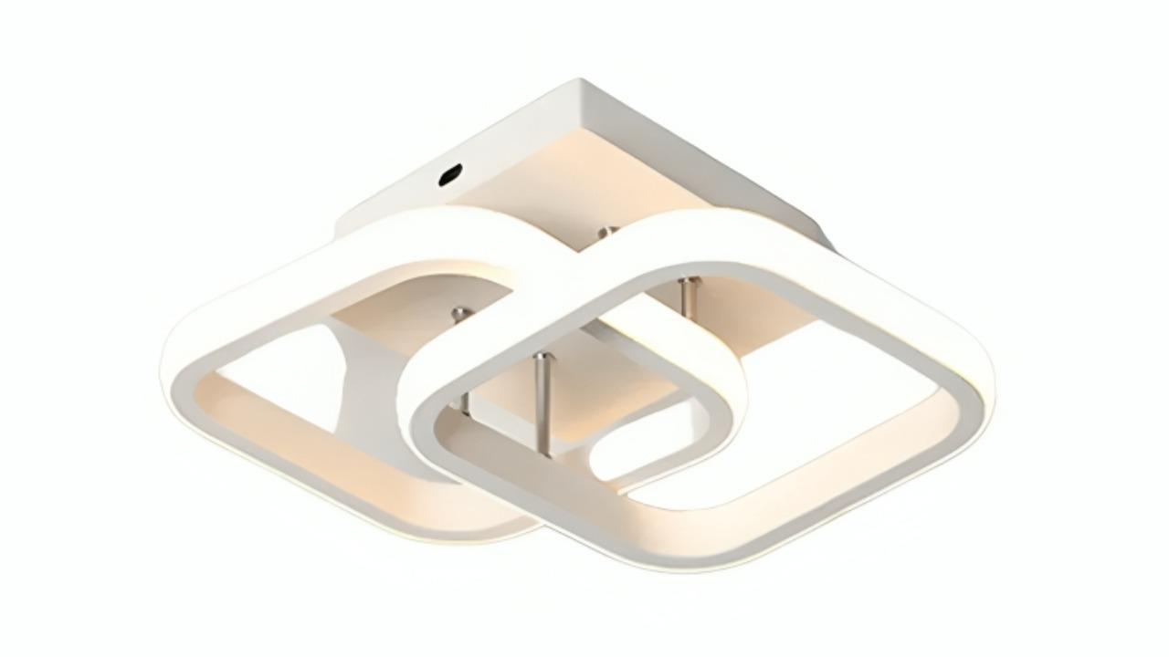 NNEOBA LED Corridor Ceiling Chandelier - White 