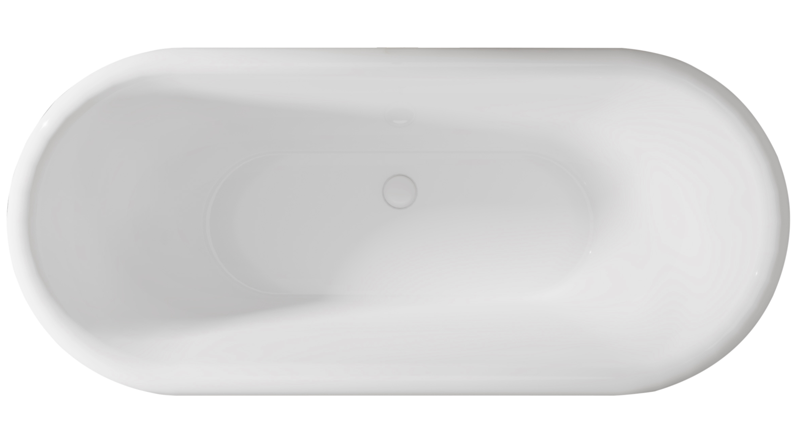 Studio 1 Elwood 1695mm Claw Foot Freestanding Bath with Brushed Nickel