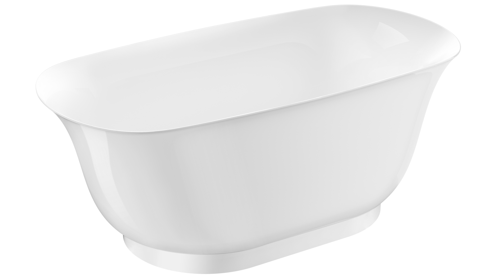 Studio 1 Hampton 1500mm Freestanding Bath with Thin Curved Edge
