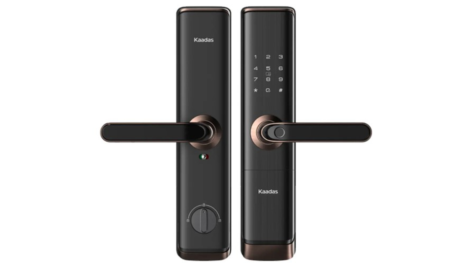 Kaadas S110-5W Lever Smart Door Lock WiFi - Copper