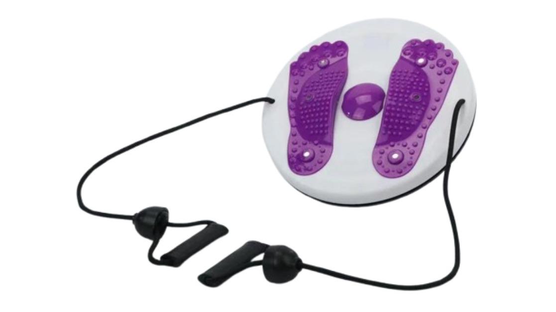 NNEOBA Portable Magnetic Waist Twisting Disc with Foot Massage