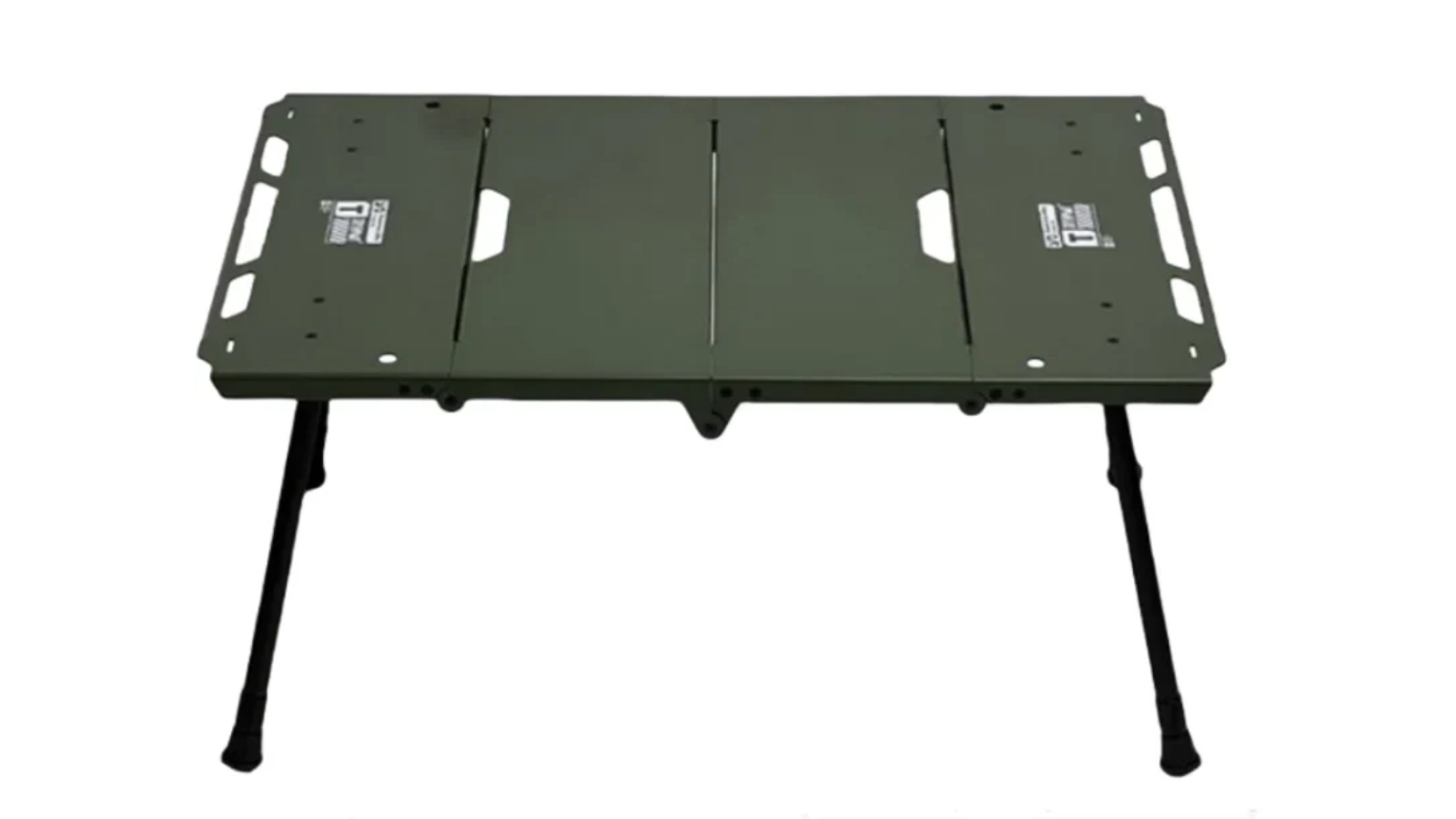 NNEOBA Lightweight Folding Camping Table with Side Furnace Rack - Green