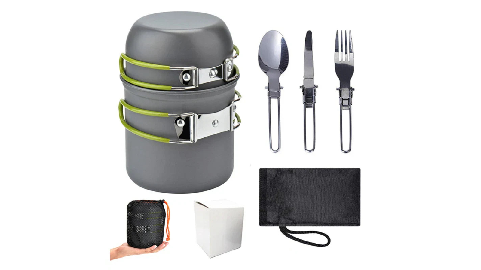 NNEOBA Portable Camping Cookware Set