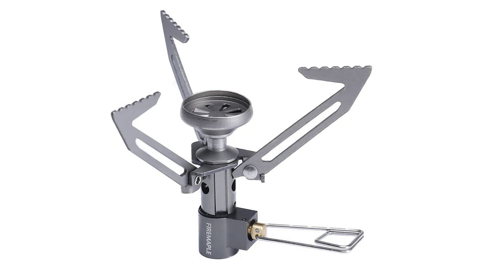 NNEOBA Ultralight Titanium Compact Windproof Camping Gas Stove - Silver