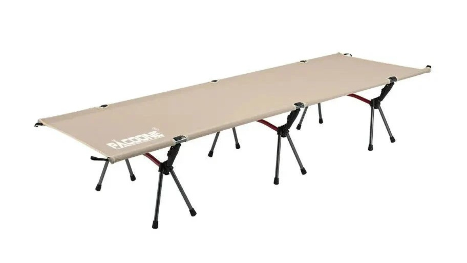 NNEOBA Khaki Portable Folding Camping Bed