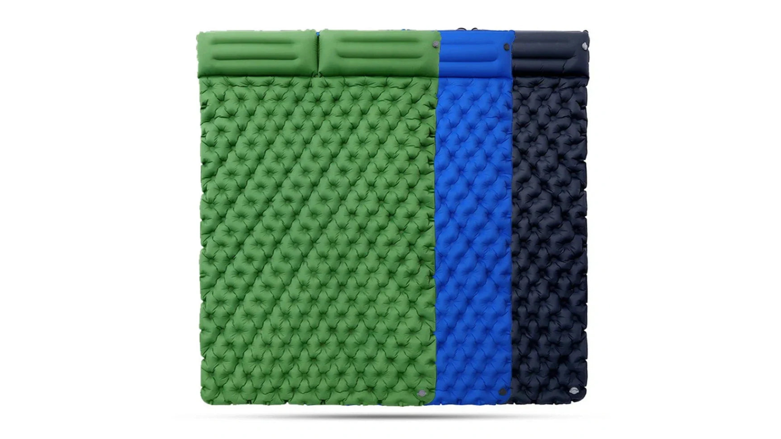 NNEOBA Double Bed Camping Inflating Sleeping Mats with Pillow