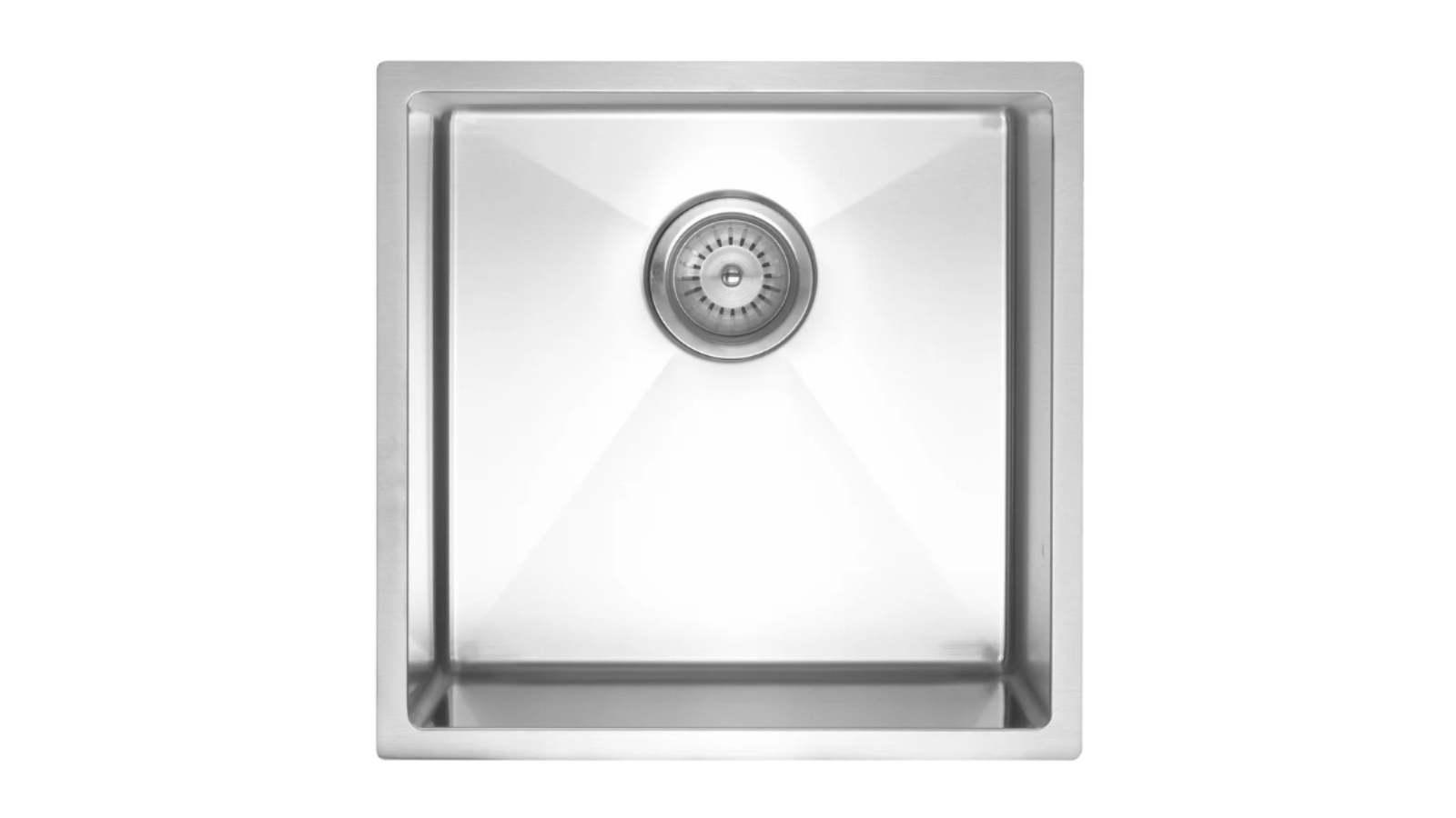 Meir Lavello Single Bowl 440x440 Laundry Sink - Stainless Steel