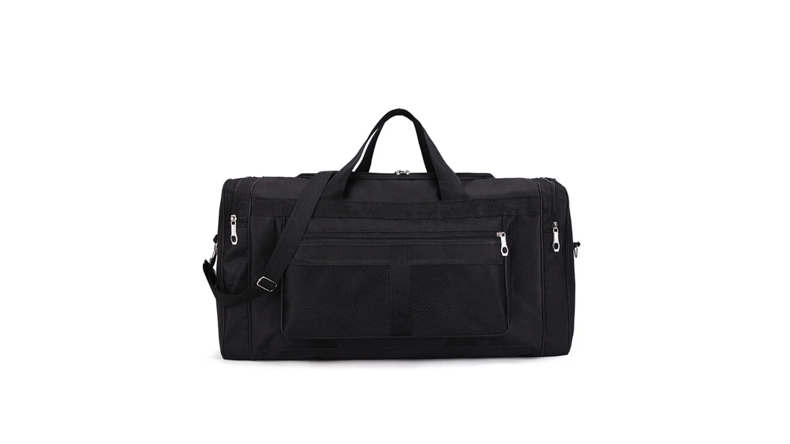 NNEOBA Nylon Travel Handbag Luggage Storage Bag - Black
