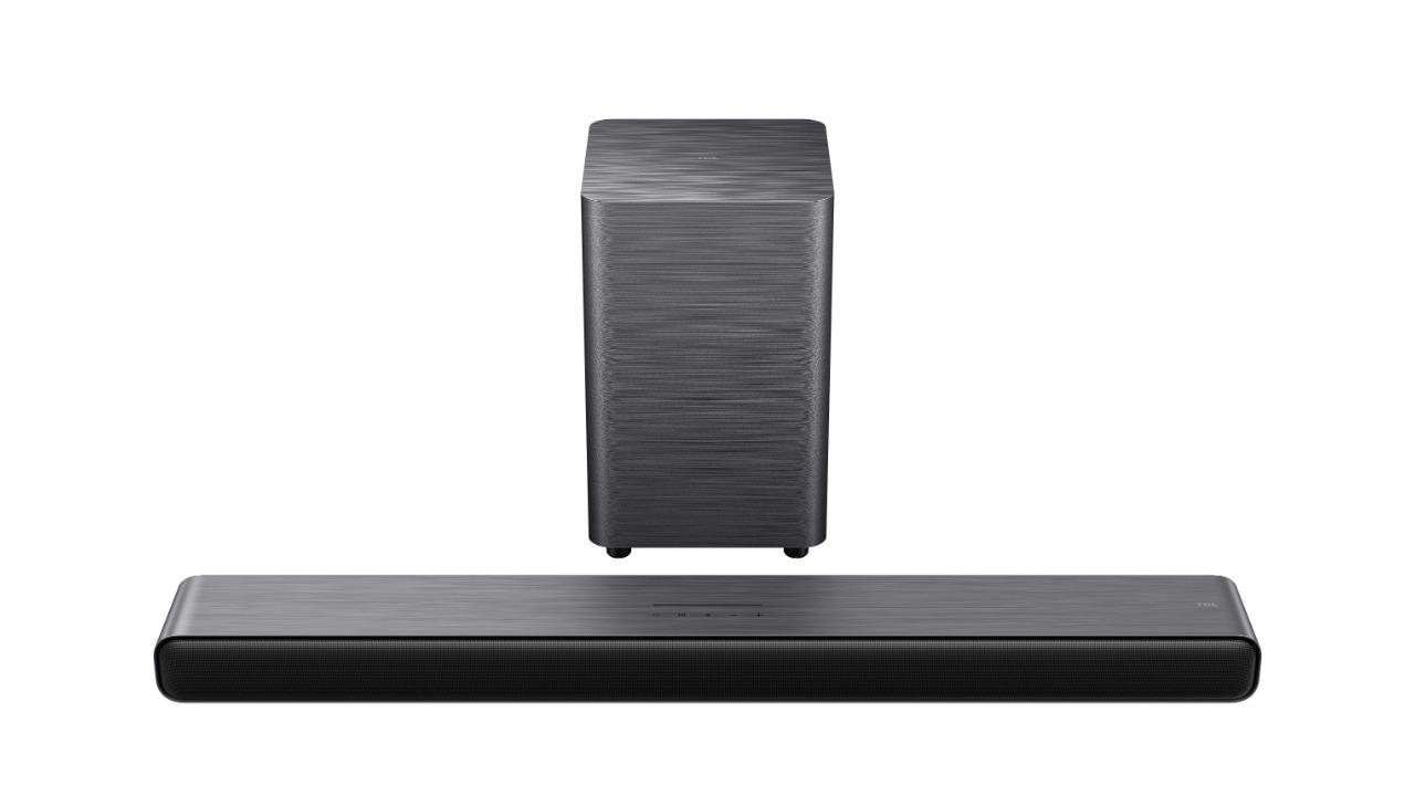 TCL 2.1CH Dolby Atmos Soundbar with Wireless Subwoofer - Black