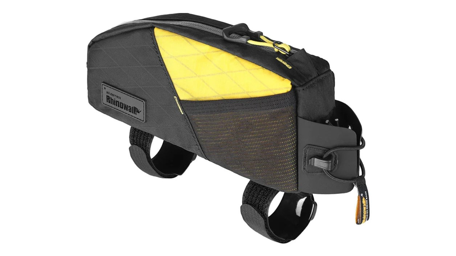 NNEOBA 1.2L Leg-Free Design Top Tube Bike Bag - Yellow