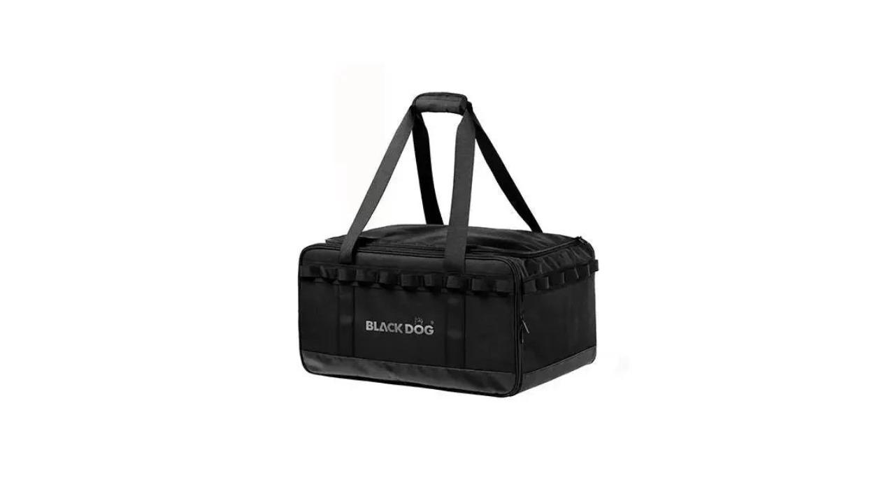 NNEOBA 30 Litre Camping Storage Bag Heavy-Duty Gear - Black