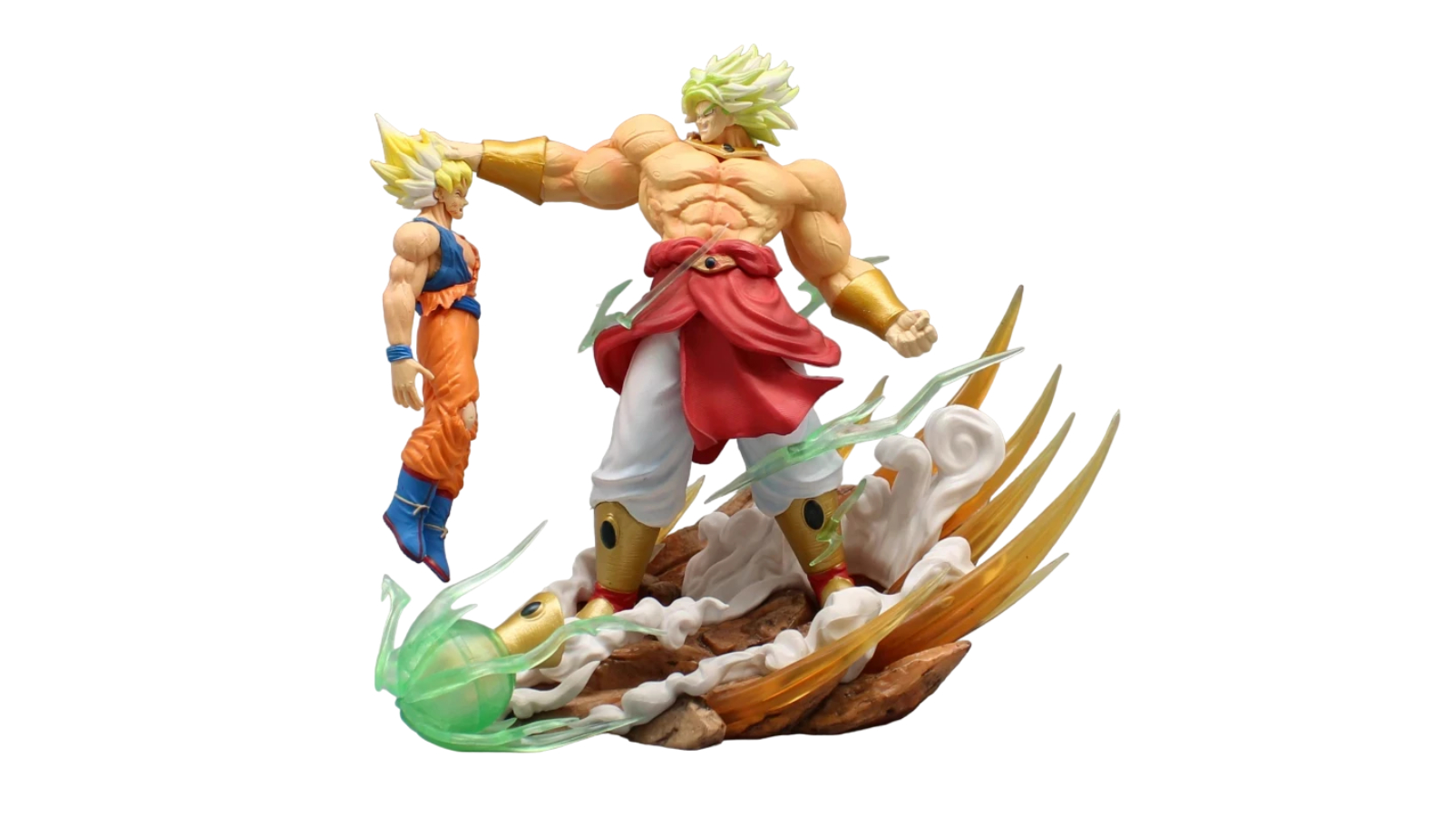 NNEOBA 20cm Dragon Ball Broly vs. Goku Action Figure
