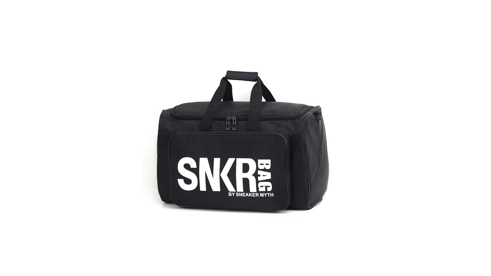 NNEOBA 35 Litre Sports Travel Bag with Green Interior - Black