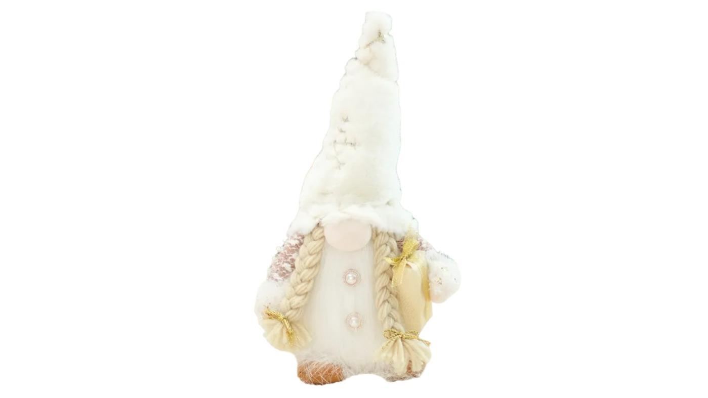 NNEOBA Cheerful Gnome Christmas Faceless Doll Light