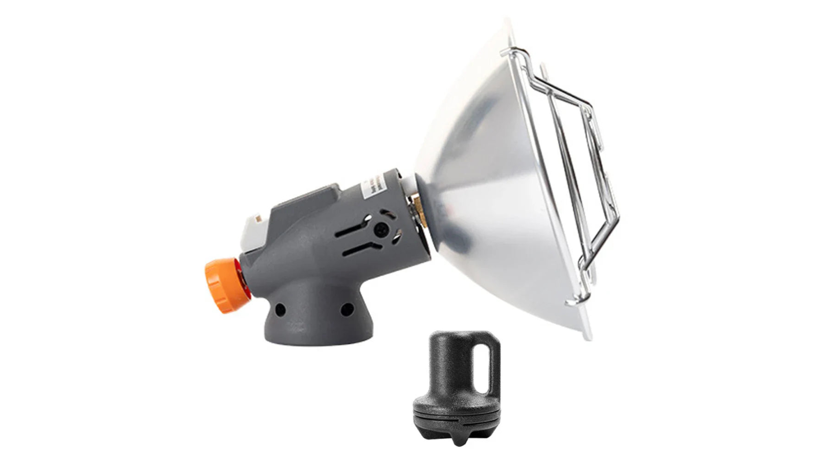 NNEOBA Outdoor Camping Fishing Gas Heater - Silver/Grey