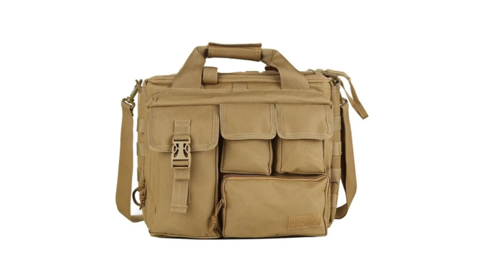 NNEOBA Tactical Molle Shoulder Oxford Handbag - Khaki