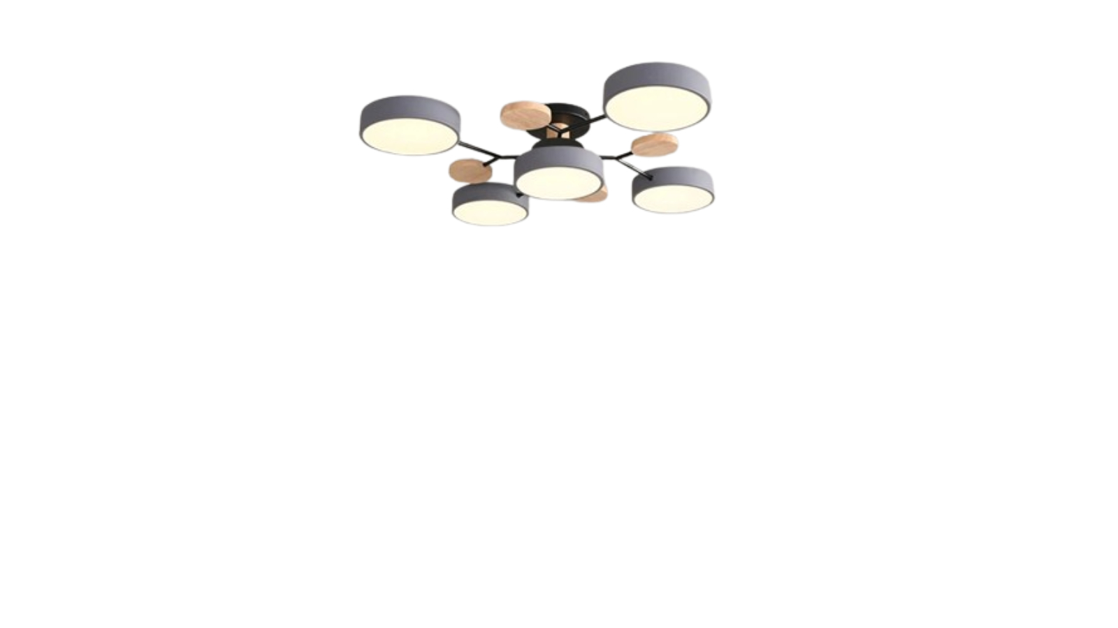 NNEOBA LED Chandelier 3-Color Stylish Lighting
