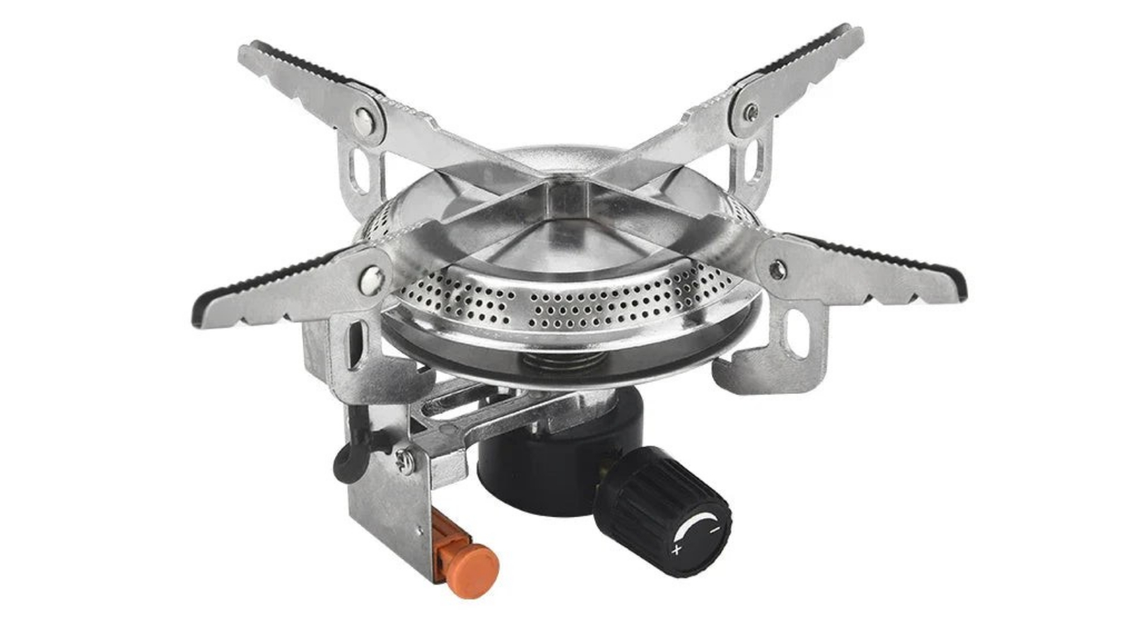 NNEOBA Camping Gas Stove Head Split-Type Butane Stove - Silver